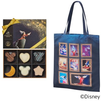 ゴディバ：<br>【送料無料】「ゴディバ『ファンタジア』コレクション」アソートメント（6粒入）バッグセット　￥5,500（税込）