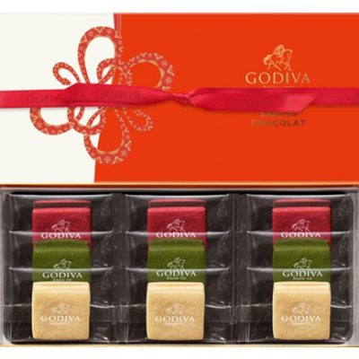 ゴディバ：<br>【新着】ゴディバ ニューイヤー コレクション サブレショコラ　（９個入）　￥3,888（税込）
