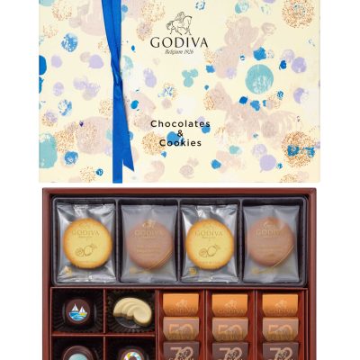 ゴディバ：<br>【期間限定】ゴディバ サマー コレクション -海水浴の思い出- クッキー＆チョコレート アソートメント