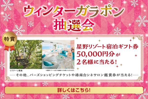 ウインターガラポン抽選会