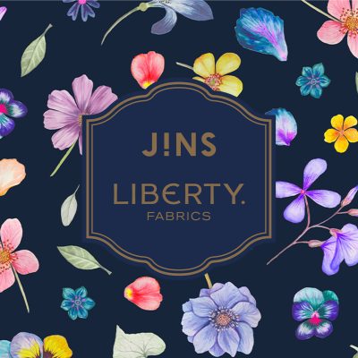 JINS：<br>「JINS MADE WITH LIBERTY FABRICS」2024年1月25日発売！<br>